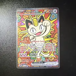 Meowth ex 121/088 Perfect Order Ultra Rare Full Art Holo English Pokemon TCG - Image 4