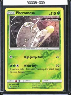 Pokemon TCG Pheromosa 11/131 Forbidden Light Reverse Holo B0005 - Image 1