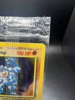 Pokemon TCG Sealed 1st Edition Machamp Base Set Holo Rare 8/102 see DESC - Image 3