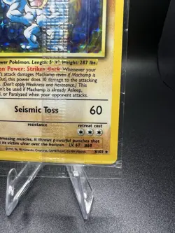Pokemon TCG Sealed 1st Edition Machamp Base Set Holo Rare 8/102 see DESC - Image 4