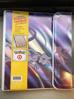 Mewtwo Mew Trapper Keeper Binder Pokemon x Target 30th Anniversary and Notebook - Image 2