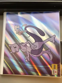 Mewtwo Mew Trapper Keeper Binder Pokemon x Target 30th Anniversary and Notebook - Image 3