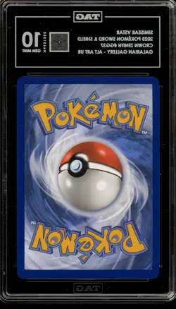 Pokemon Simisear VSTAR Crown Zenith Galarian Gallery Full Art #GG37 TAG 10 - Image 2