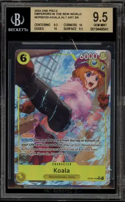 One Piece CCG Koala Emperors In the New World OP09-103 BGS 9.5 - Image 1