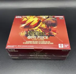 One Piece English PRB-02 “The Best” Premium Booster Box Sealed - Image 1