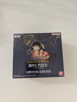 One Piece OP-01 Romance Dawn Booster Box BLUE BOTTOM English WAVE 1 NEW SEALED - Image 1