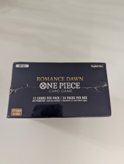 One Piece OP-01 Romance Dawn Booster Box BLUE BOTTOM English WAVE 1 NEW SEALED - Image 3