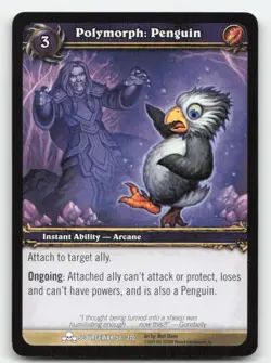 Polymorph Penguin 57 C Scourgewar World of Warcraft Near Mint - Image 1