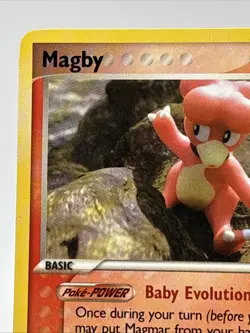 Magby 58/92 EX Legend Maker English Pokemon Card TCG - Image 2