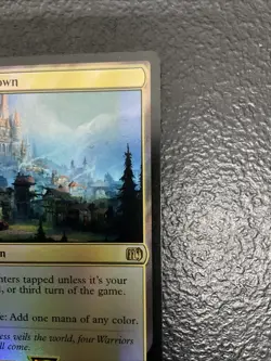 MTG Starting Town Land Magic the Gathering Card Final Fantasy Foil 0289 - Image 3