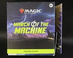 MTG Magic the Gathering March of the Machine Prerelease Card Box - EMPTY - Image 2