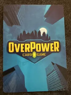 OverPower ERB World Legends Kickstarter Power Card Any Power 6 FOIL - Image 2
