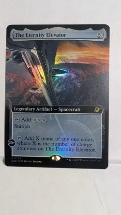 MTG The Eternity Elevator (Extended Art) Edge of Eternities Foil - Image 1