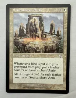 Soulcatchers' Aerie x1 MTG Judgment 1x Magic Excellent Light Play EX LP - Image 1
