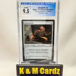 MTG - Throne of Eldraine - Gingerbrute - Foil - Graded - CGC 9.5 - Image 1