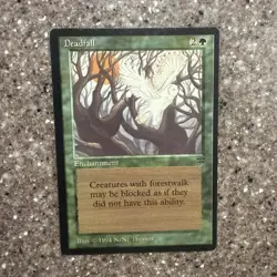 Magic the Gathering ~ MTG ~ 1x Deadfall ~ LEGENDS ~ M/NM - Image 1
