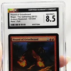 MTG - Avacyn Restored - Hound of Griselbrand - Foil - Graded - CGC 8.5 - Image 3