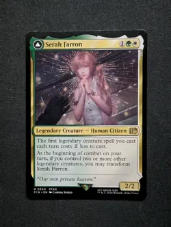 Serah Farron Crystallized Serah Final Fantasy #0240 MTG Magic the Gathering - Image 1