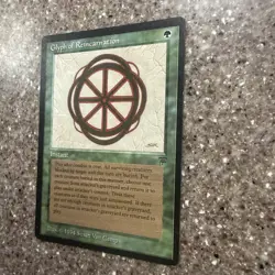 1x Glyph of Reincarnation Legends LP MTG - Image 3