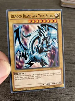 Carte Yu-gi-oh Dragon Blanc Aux Yeux Bleus LDK2-FRK01 1st Francais Occasion - Image 3