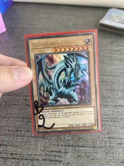 Carte Yu-gi-oh! Dragon Blanc Aux Yeux Bleus LDS2-FR001 Ultra Rare Francais Occas - Image 5