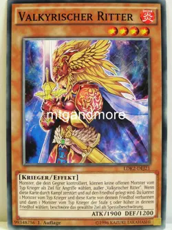 Yu-Gi-Oh - 1x Valkyrischer Ritter - DEJ21 - LDK2 - Legendary Deck II Joey - Image 1
