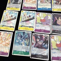 One Piece TCG 50 Card Lot 1 SR + 49 Common Cards Mixed Bulk NM+ (Lot 117) - Image 4