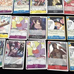 One Piece TCG 50 Card Lot 1 SR + 49 Common Cards Mixed Bulk NM+ (Lot 117) - Image 5