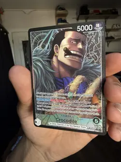 Bandai One Piece TCG OP14-079 Crocodile Leader Special Holo 5000 Power - Image 3