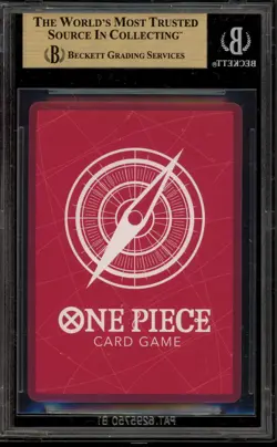 One Piece CCG Silvers Rayleigh Legacy of the Master Alt Art OP12-001 BGS 9.5 - Image 2