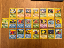 Vintage Pokemon Cards 22 cards Bulk Lot From Various Sets MP/DMG - Image 1