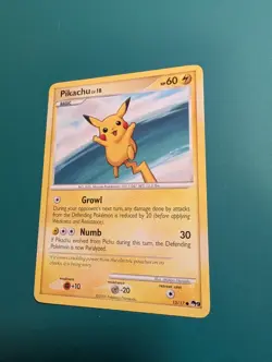 Pokemon Card 2009 POP Series 9 Common Pikachu 15/17 NM - Image 3