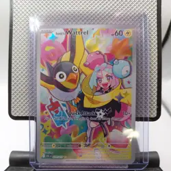 Pokemon TCG Iono's Wattrel Full Art Holo ASCEN Card 231/217 Bird Basic 2026 - Image 1