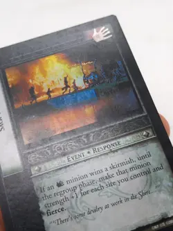 FOIL Sack Of The Shire LOTR Card Game Reflections Rare 9R40 - Image 4