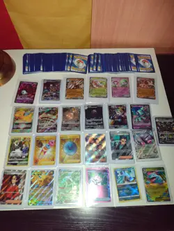 Pokemon Card Lot Of 25! Rare, EX, IR, Full Art! + 200 Bulk Cards & 25 Top Loader - Image 2