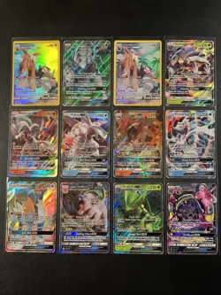 Pokemon Card Lot 12 Cards | TCG | Mixed Sun and Moon Assorted - Image 1
