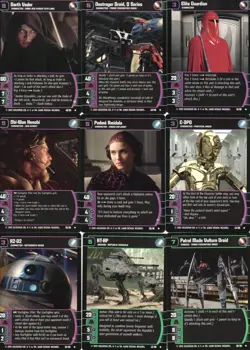 Star Wars TCG - ROTS - 15 Uncommon Cards Set 4 - Image 1