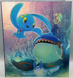 Official Japanese Pokemon Center Manaphy Card Collection Binder File Authentic - Image 1