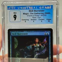 MTG - Shards of Alara - Skill Borrower - Foil - Graded - CGC 9 - Image 3