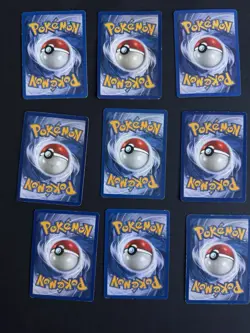 [MP] Collection Lot of 9 Pokemon Cards Vintage 1999 WOTC Neo Base Gym Binder - Image 2