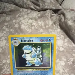 Blastoise Pokemon Base Set 2/102 Holo Rare 100 HP Stage 2 Vintage Card - Image 4