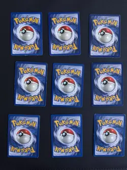 [MP] Collection Lot of 9 Pokemon Cards Vintage 1999 WOTC Neo Base Gym Binder - Image 2