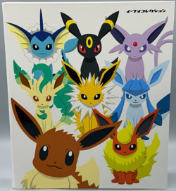 Official Japanese Pokemon Center Eevee Collection Card Binder File Authentic - Image 1