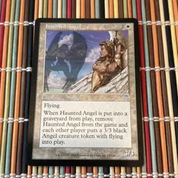 Haunted Angel x2 Apocalypse Magic the Gathering MTG Free Shipping - Image 2