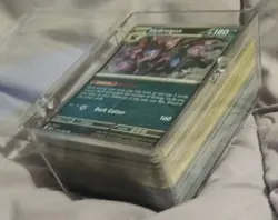 Pokemon TCG Card Lot - Case with random cards including 15 Holo & Rare Cards - Image 1