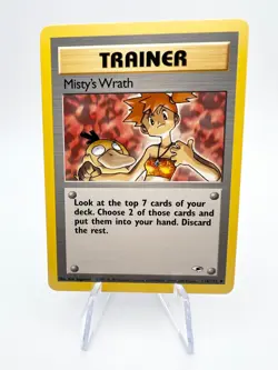 Pokemon Card Gym Heroes Misty's Wrath 114/132 Unlimited Uncommon NM/LP - Image 1
