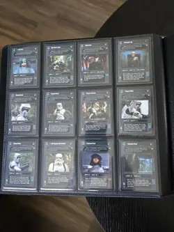 Decipher Star Wars CCG Endor Complete Set With All 18 Foil Cards Included - Image 1