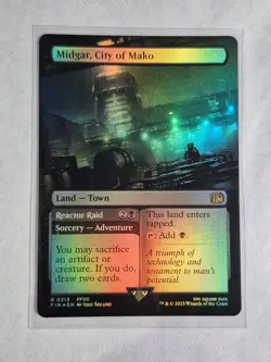 Midgar, City of Mako (Borderless) Final Fantasy Foil - Image 1
