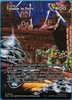 Trouble in Pairs (Borderless) Teenage Mutant Ninja Turtles MINT 515590 ABUGames - Image 1