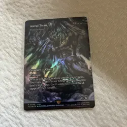 Astral Titan Primeval Titan Showcase Edition Final Fantasy Through the Ages Foil - Image 1